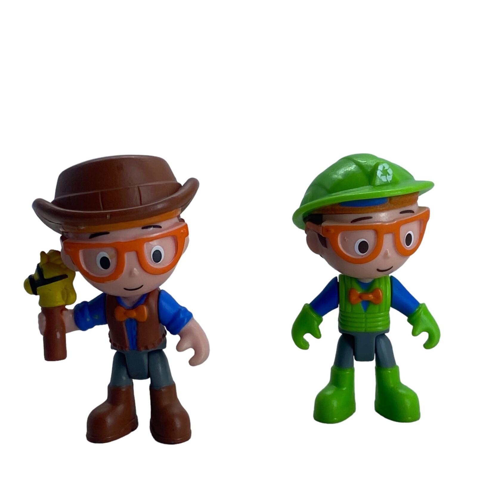 Modellino Cowboy Riciclaggio Blippi Little Adventures Toys Spazzatura Hobby Cavallo