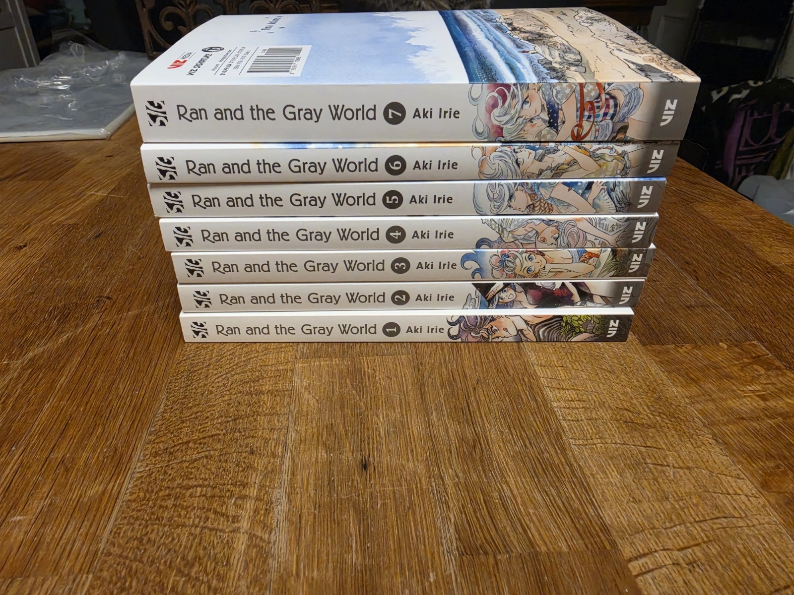 Viz Manga Ran e il Mondo Grigio Vol. 1 - 7 inglese