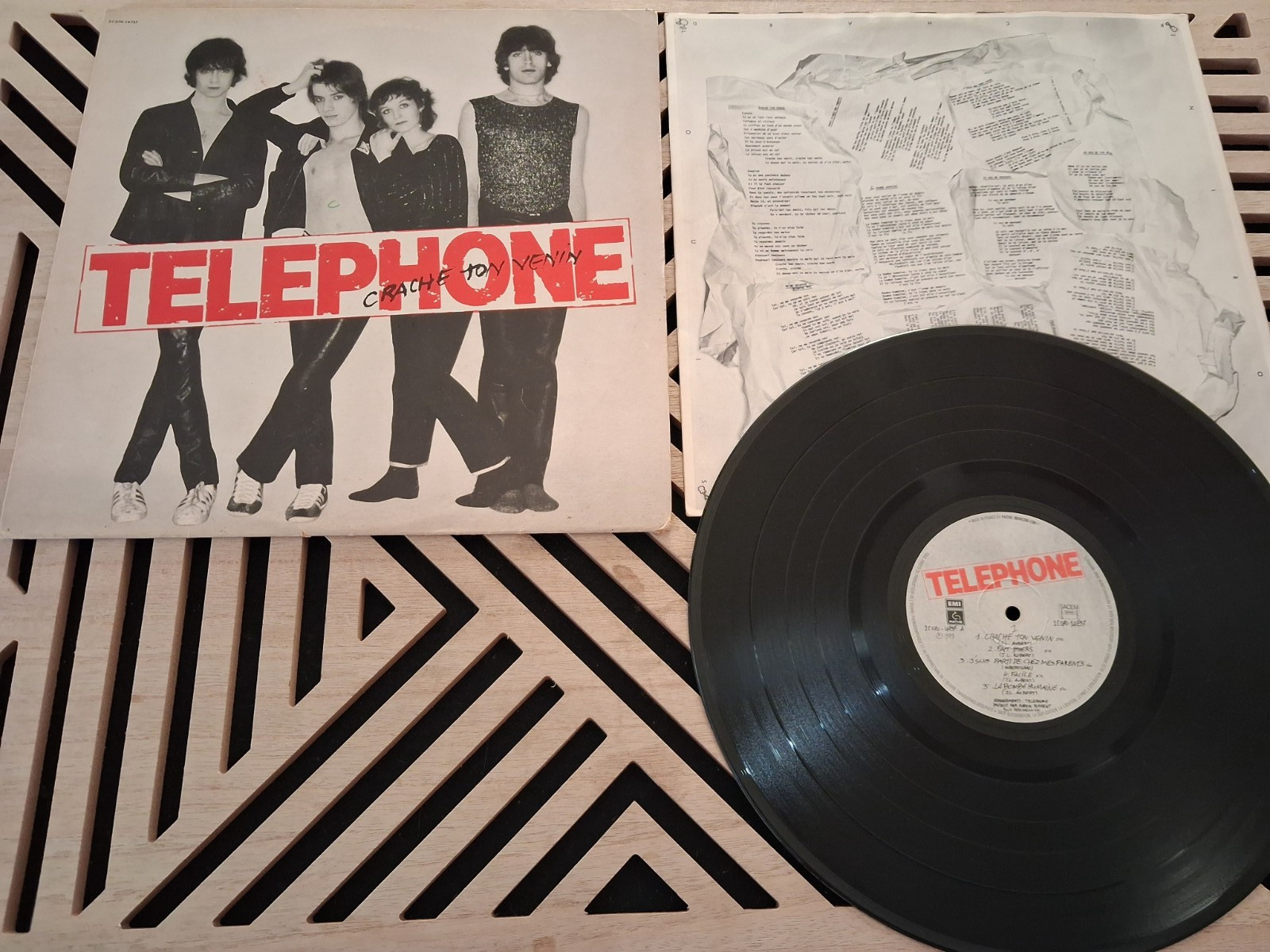 New Collection - 33 Tours Téléphone – Crache Ton Venin / 1979