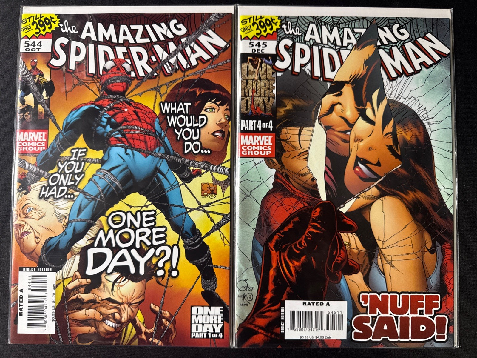 The Amazing Spider-Man #544-545 Marvel Comics