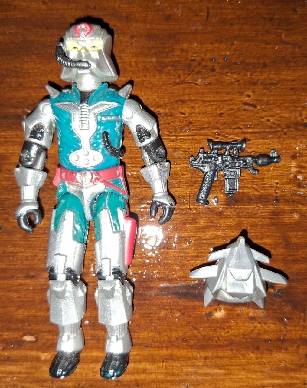 G.I.Joe (Hasbro) - COBRA COMMANDER (v3) - 1987 (Series 6) FULL accessories
