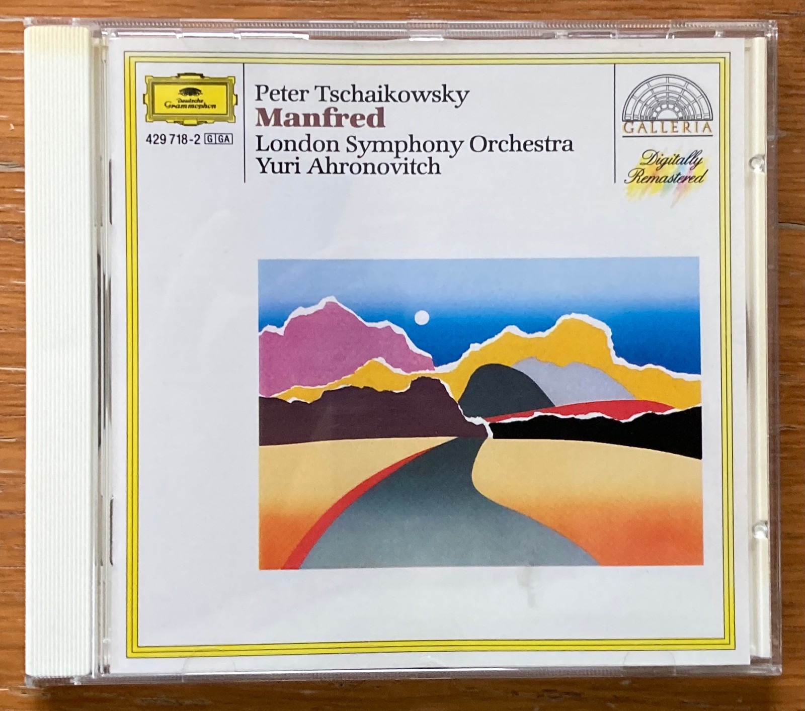 cd Tschaikovsky, Manfred, London Symphony Orchestra, Yuri Ahronovitch