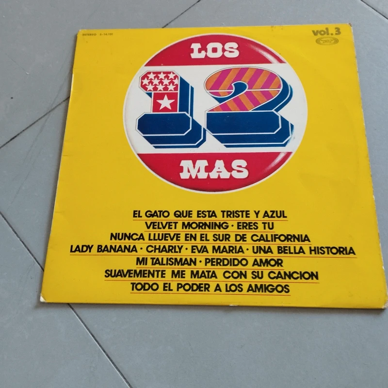 Vinilo LP- los 12 Más vol.3