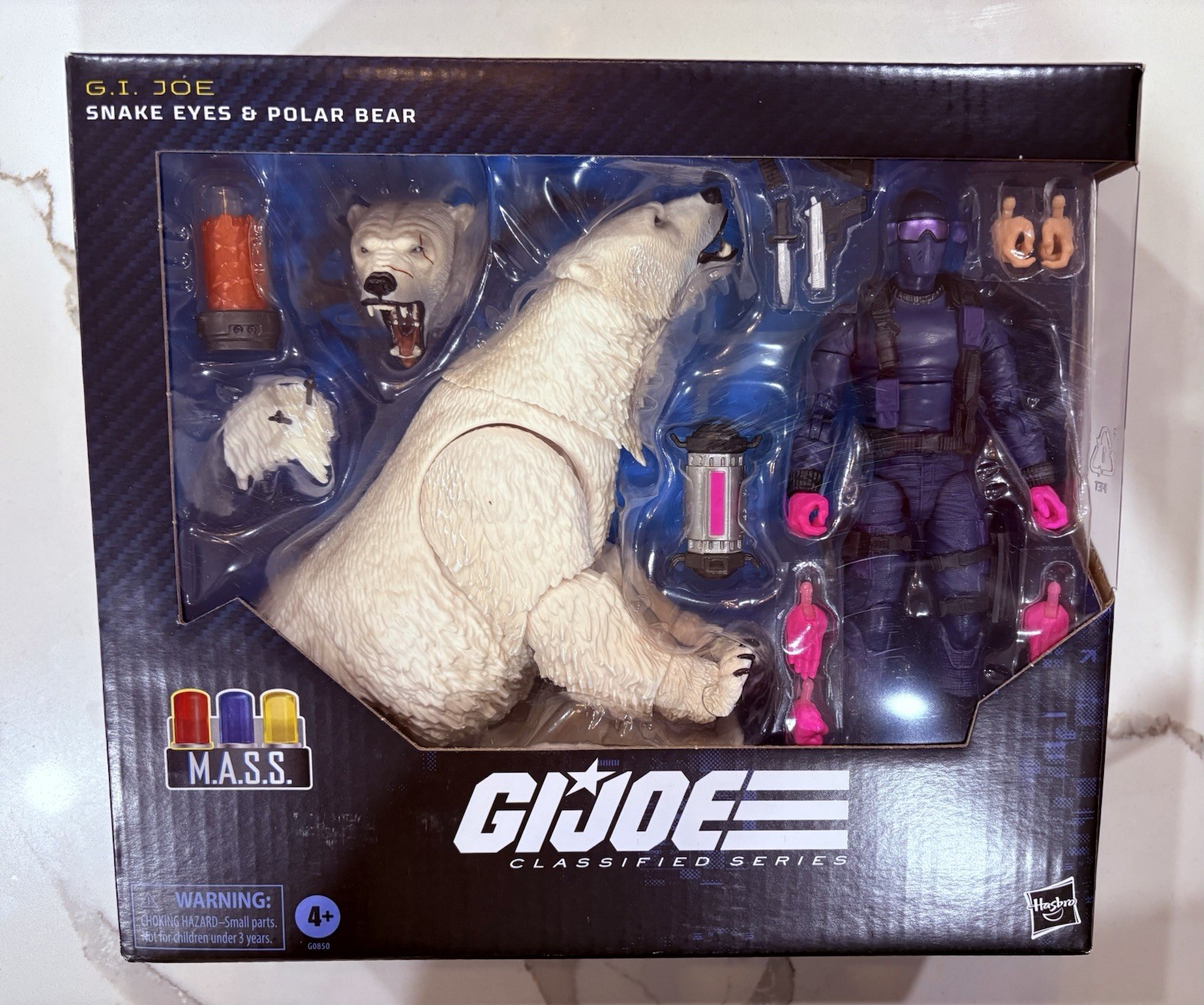 G.I. Joe Classified Series #161, Snake Eyes & Polar Bear M.A.S.S. Device