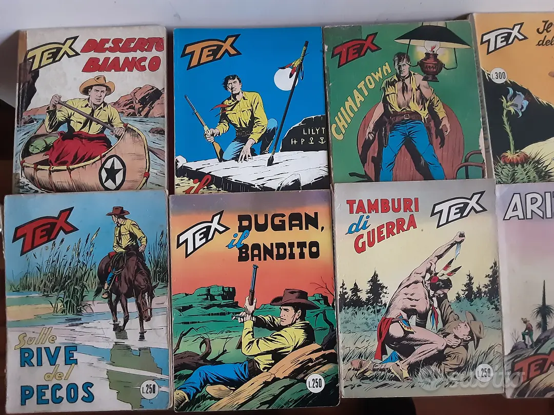 9 Tex degli anni '60 e '70