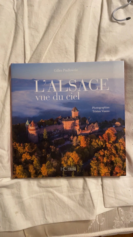 Livre l’Alsace vue du ciel petit prix
