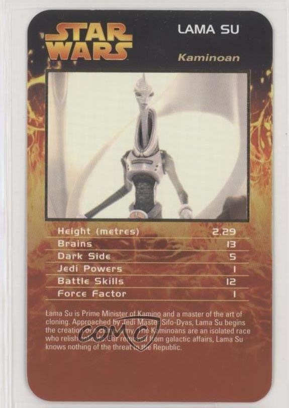 Speciali Top Trumps 2005 - Star Wars Episodio 1-3 Lama Soy