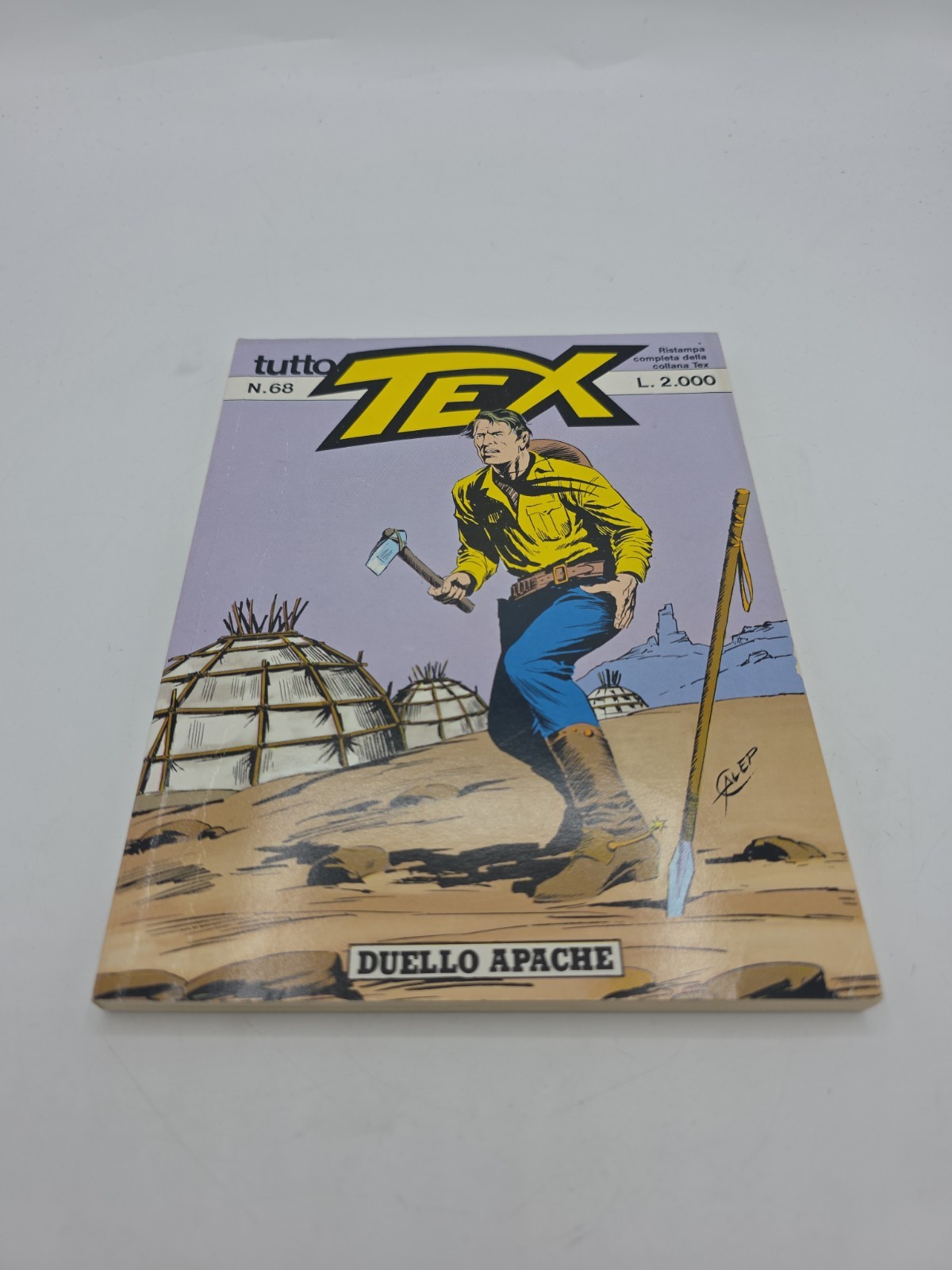 TUTTO TEX n. 68 DUELLO APACHE Ed Sergio Bonelli (1989) Fumetto West