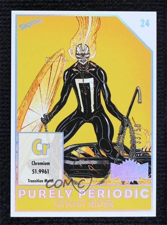 2024 Skybox Marvel Metal Universe Avengers 33/50 Ghost Rider #PP-24 0kr0
