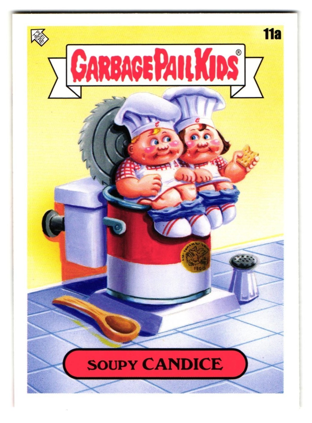 Campbell's Soup Soupy CANDICE GPK Garbage Pail Kids 2021 Food Fight #11a