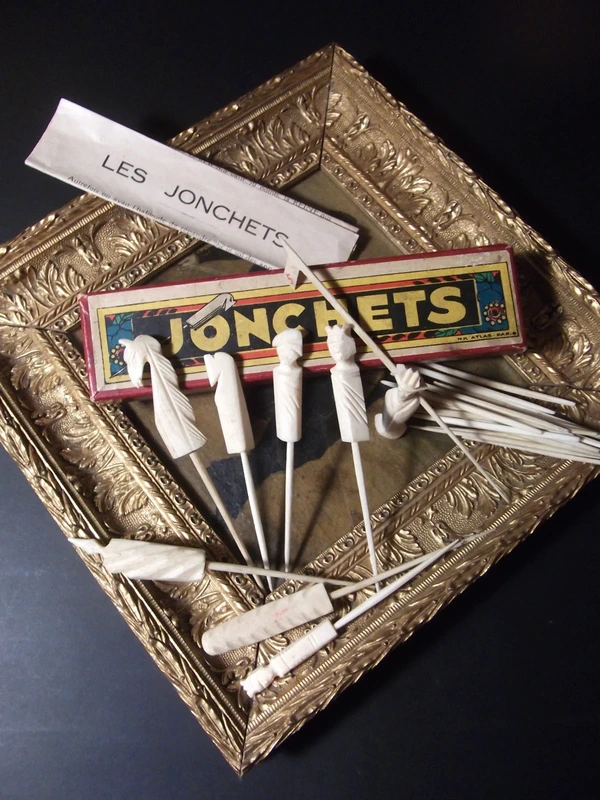 jeu ancien de Jonchets vintage