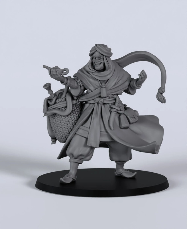 Mia Sana'a - Arabian Nights - Miniatura Fantasy in resina | DnD | GDR