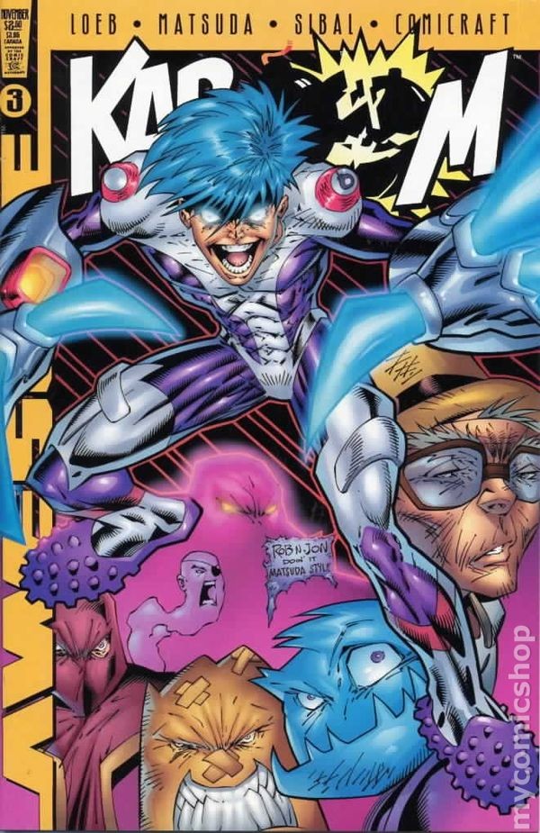 Kaboom #3B VF 1997 immagine stock