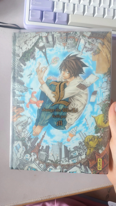 Death Note roman L change the world