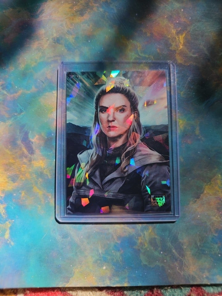 2026 Topps ChromeStar Wars Galaxy Vel Sartha Atomic /150 #62 Candice Daily 