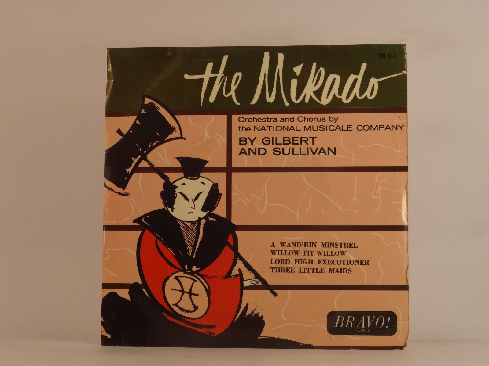 GILBERT AND SULLIVAN THE MIKADO (118) 2 Track 7" Single including Picture Sleeve