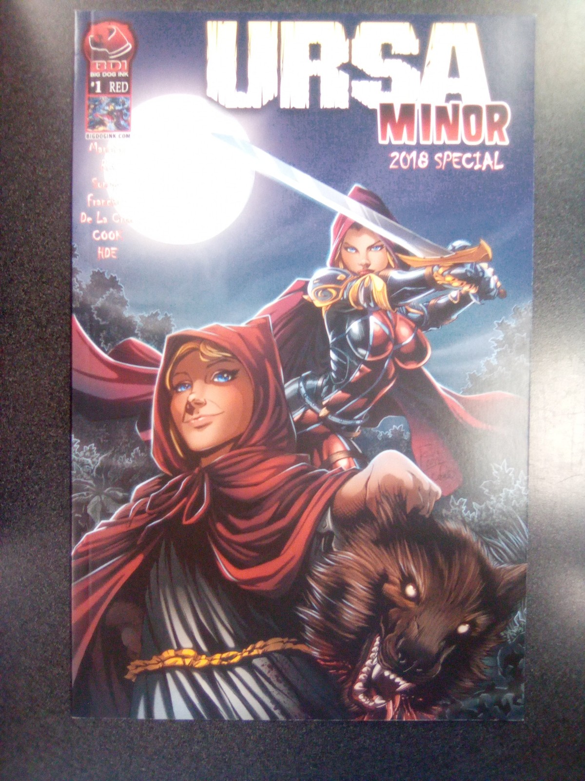 Speciale Ursa Minor 2018 #1 Renato Rei e Whitney Cuoco La Variante Rossa Fumetto