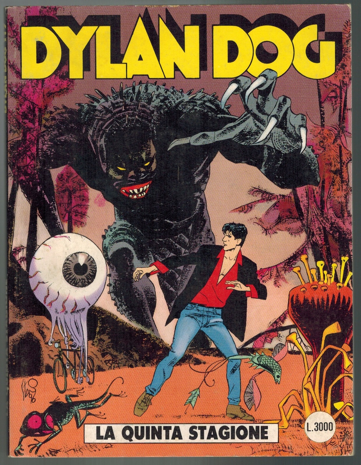 Dylan Dog 117 La Quinta Stagione Bonelli 1996 Luigi Piccatto