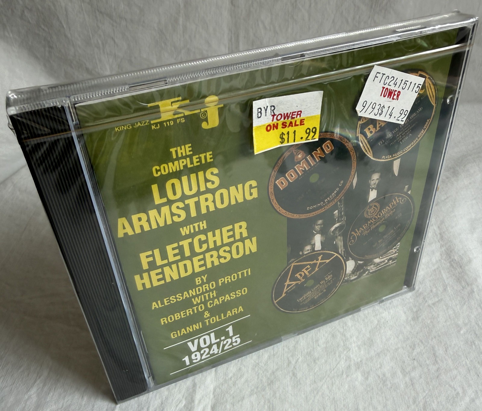 The Complete LOUIS ARMSTRONG with FLETCHER HENDERSON Vol 1 1924/25 King Jazz