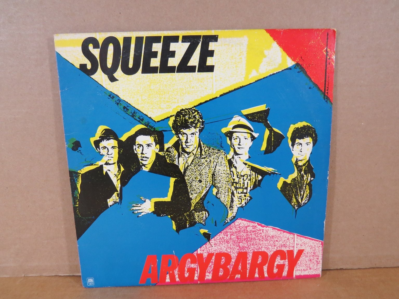 Squeeze - Argybargy LP Record 1980 A&M Records New Wave 33 RPM EXCELLENT