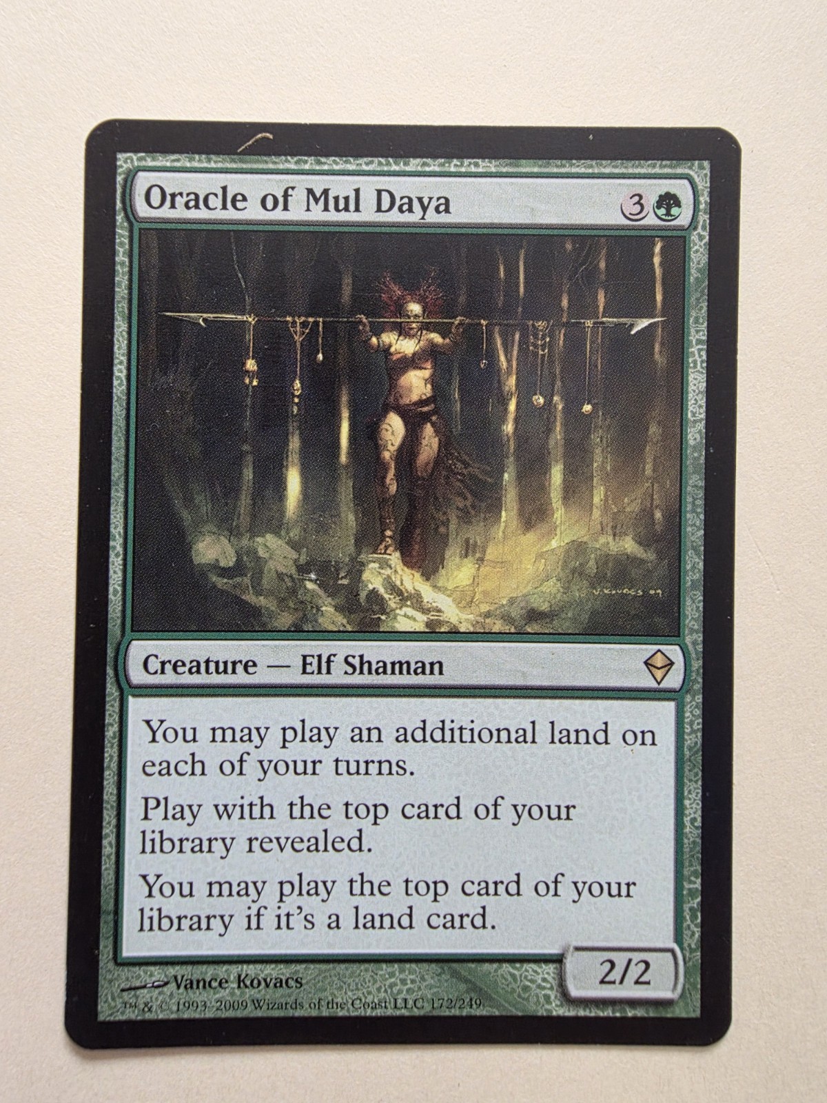 Oracle of Mul Daya Zendikar Regular