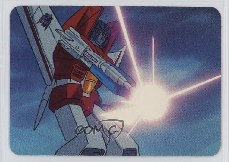 1985 Hasbro Transformers Starscream's Negative Effects #63 0sb5