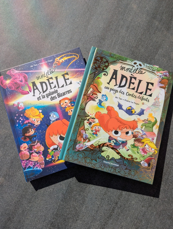 Lots de 2 tomes de Mortelle Adèle