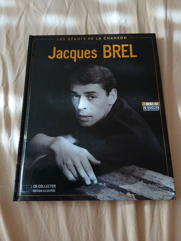 Livret  cd brel etat neuf