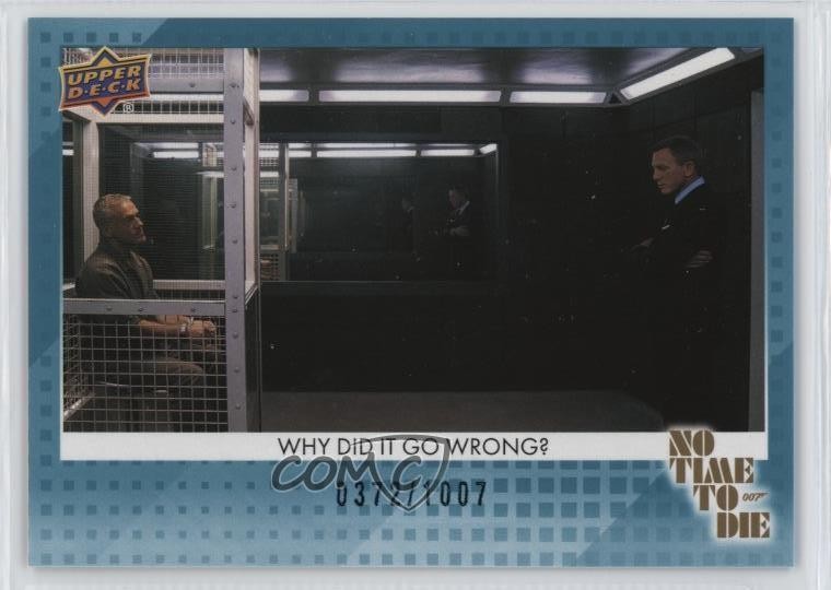 2025 James Bond No Time To Die Teal 007 372/1007 Ernst Stavro Blofeld #54 0l2