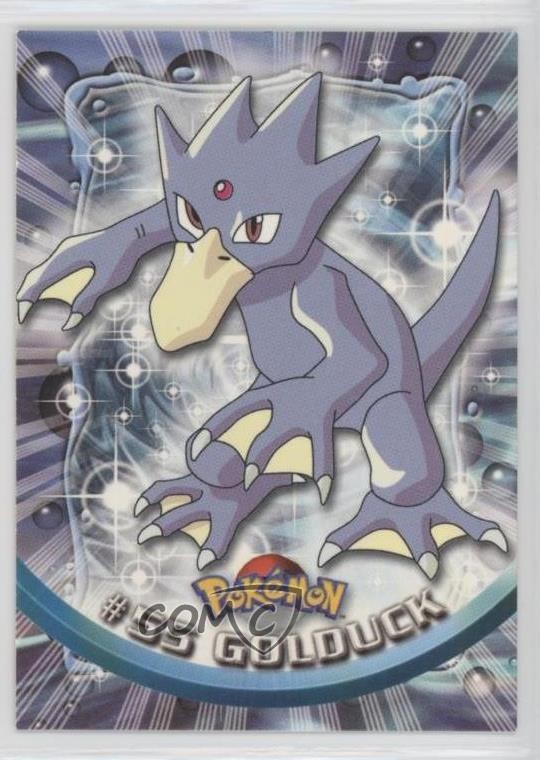 Golduck 3a stampa (logo Topps verde) #55 1999 07sf