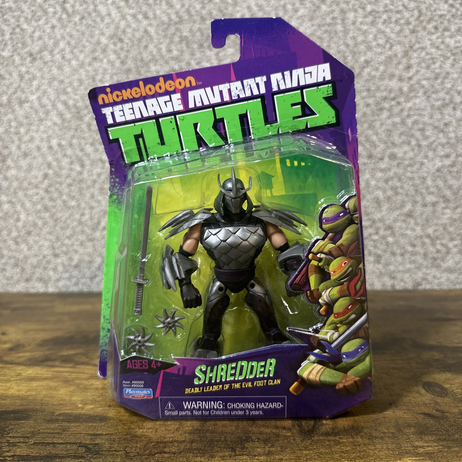 Shredder SEALED 2012 Action Figure Playmates Teenage Mutant Ninja Turtles
