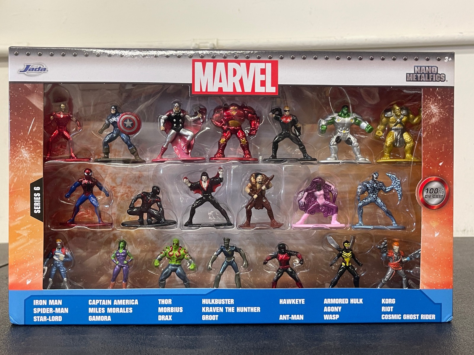 Jada Marvel Nano Metalfigs Series 6 20 Pack Die-Cast Figures 2021 Morbius Kraven