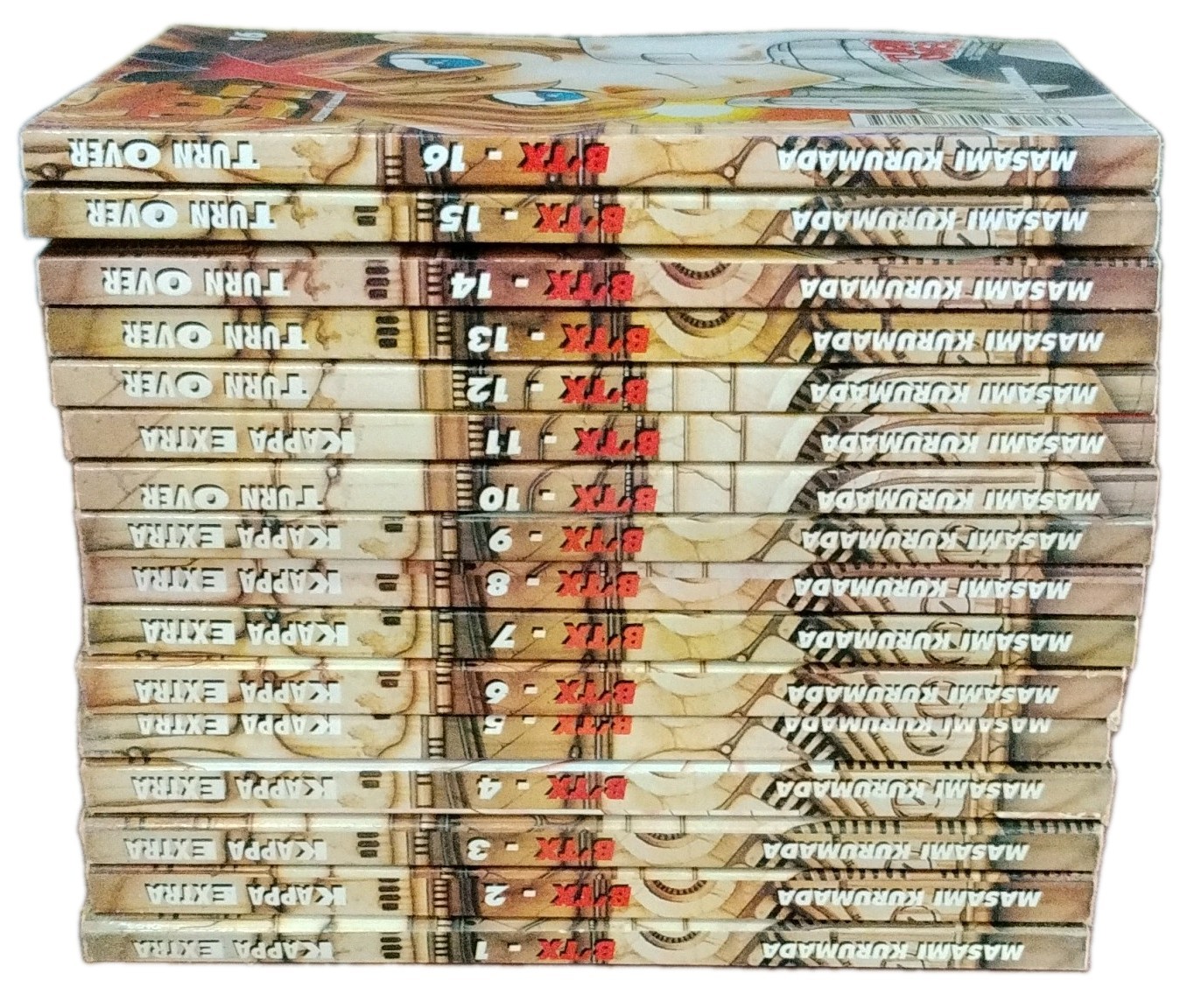 B'T X lotto manga Edizione Italiana Star Comics Masami Kurumada 1996