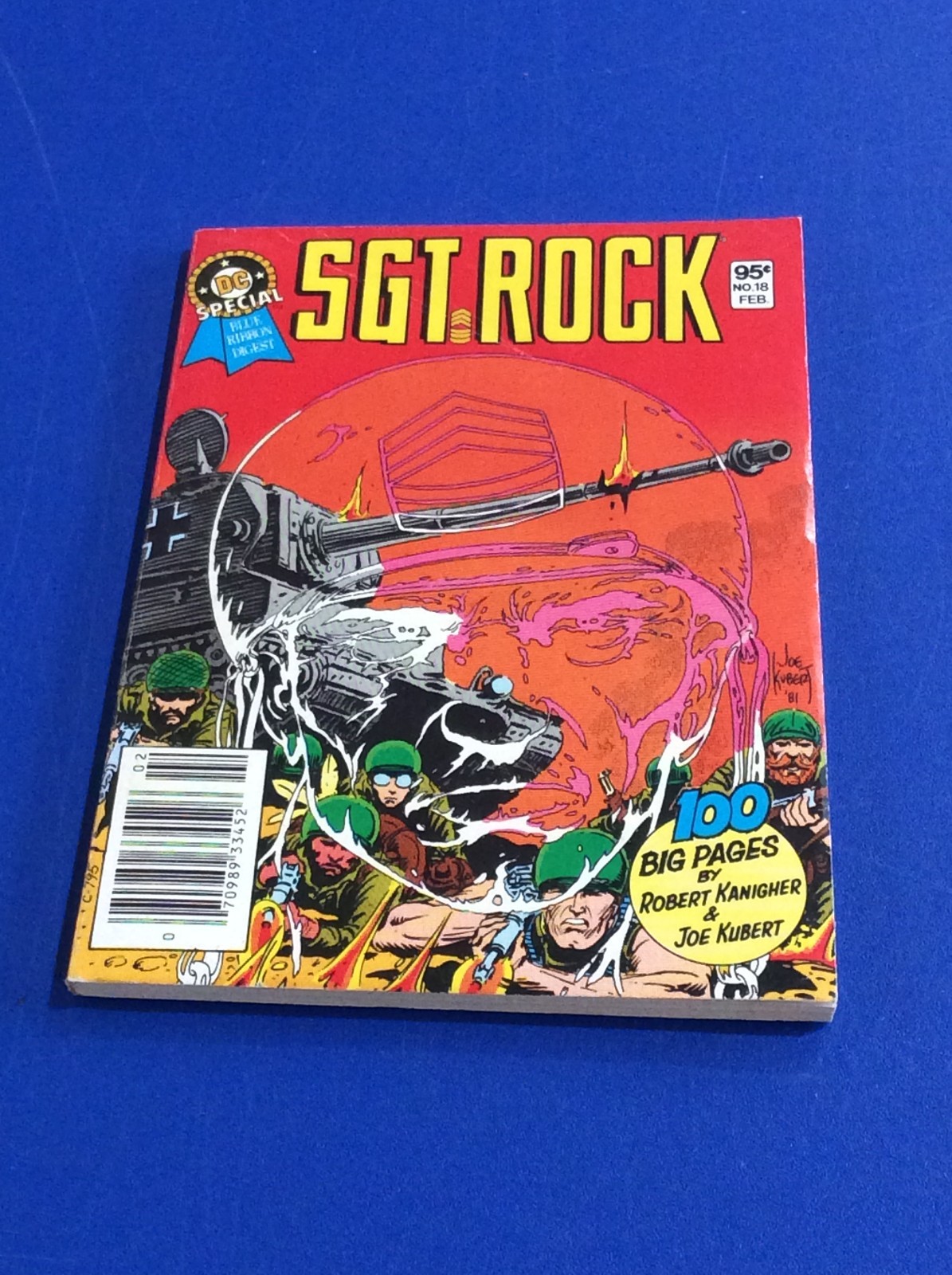 DC Special Blue Ribbon Digest #18 SGT Rock