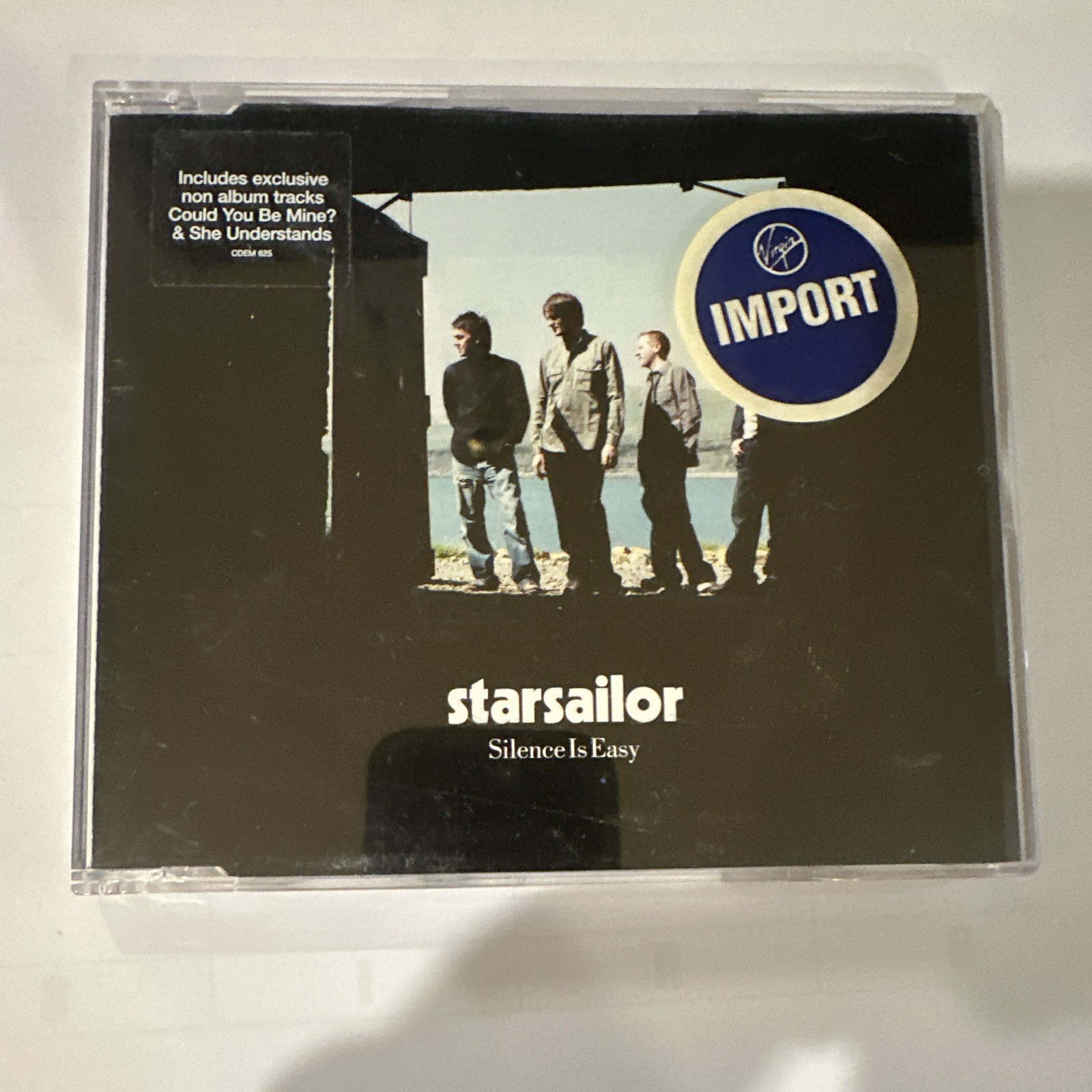 Starsailor Silence Is Easy CD Single UK Import