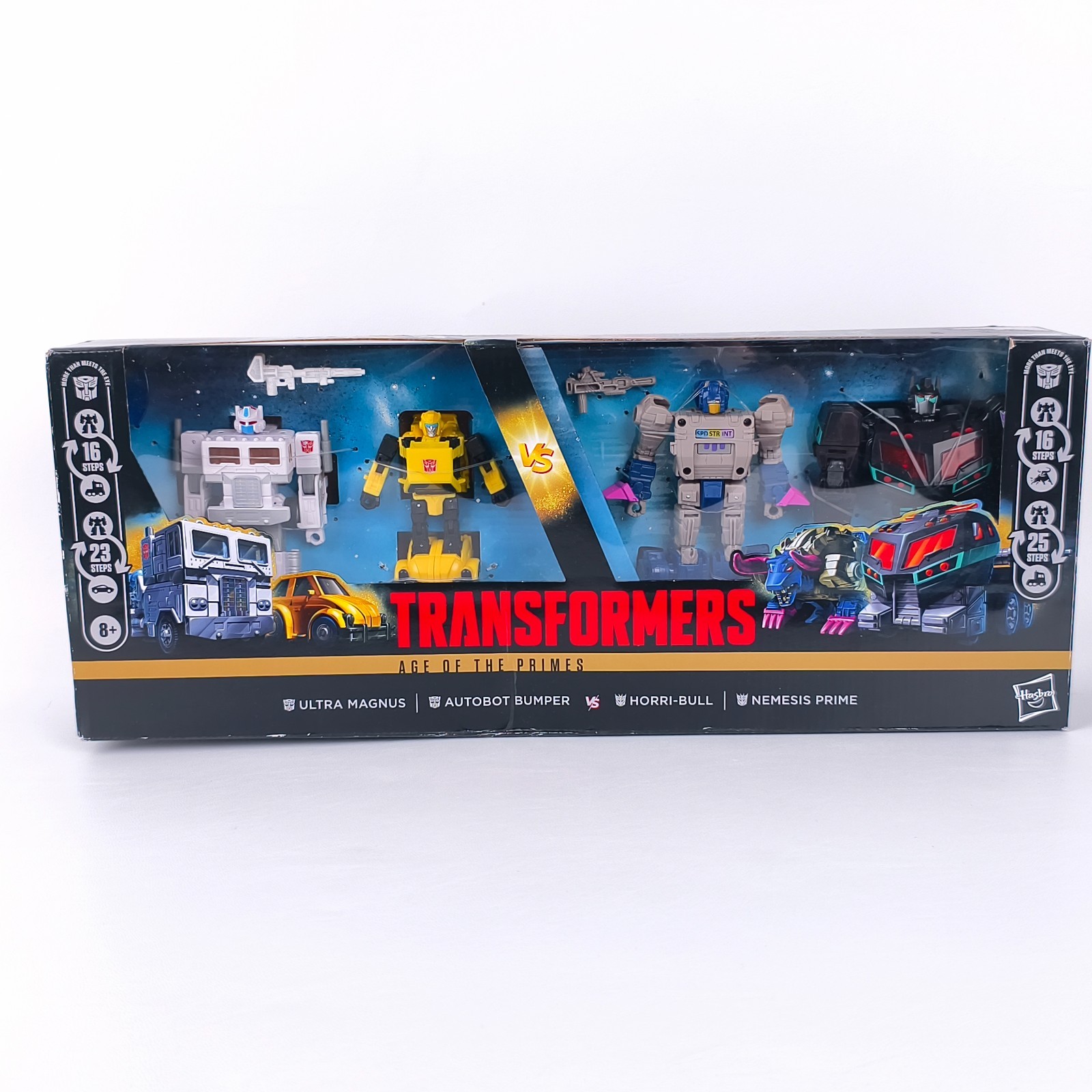 Transformers Ultra Magnus Bumper Horri-Bull Nemesis Prime AOTP set regalo NUOVO