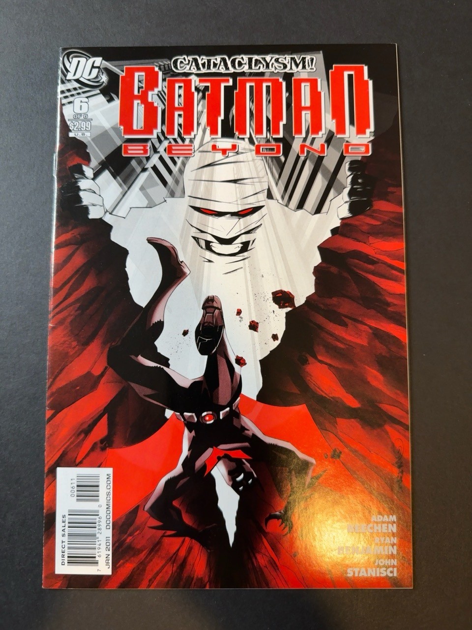 Batman Beyond #6 2010 DC Dustin Nguyen Adam Beechen 9.4