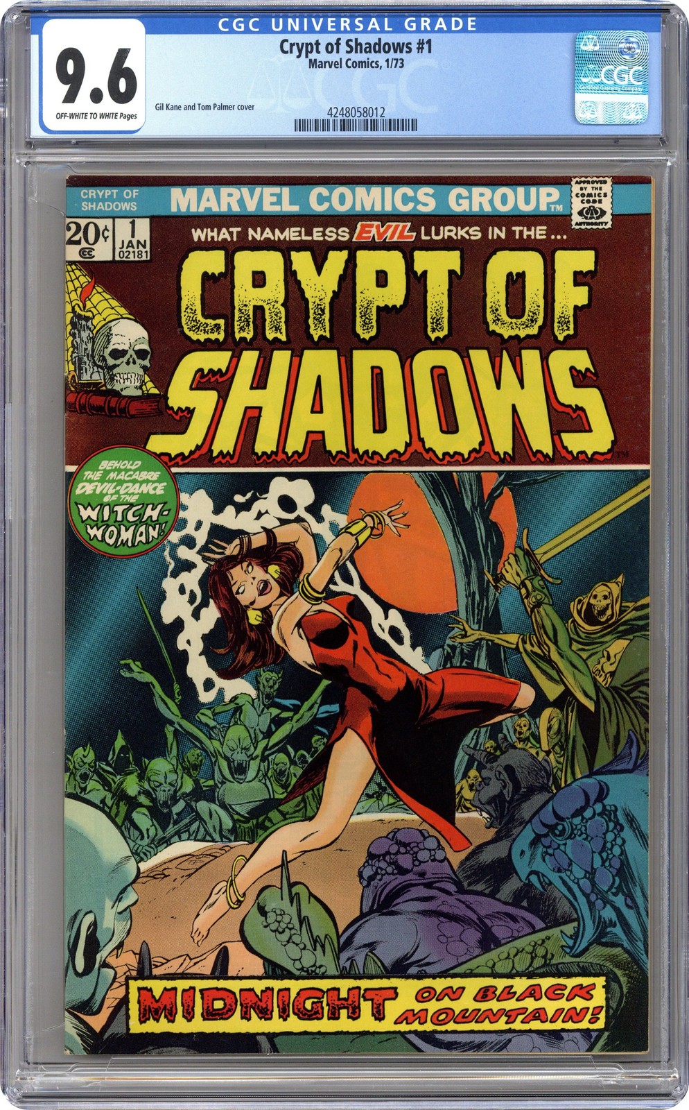 Cripta delle Ombre #1 CGC 9.6 1973 4248058012