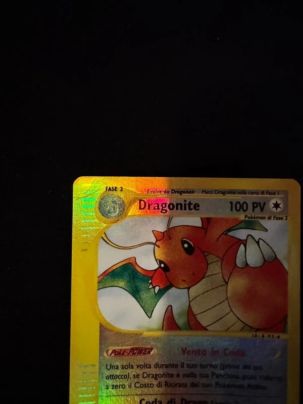 Dragonite 43/165 Reverse Foil expedition e Series 2002 Pokemon ITA