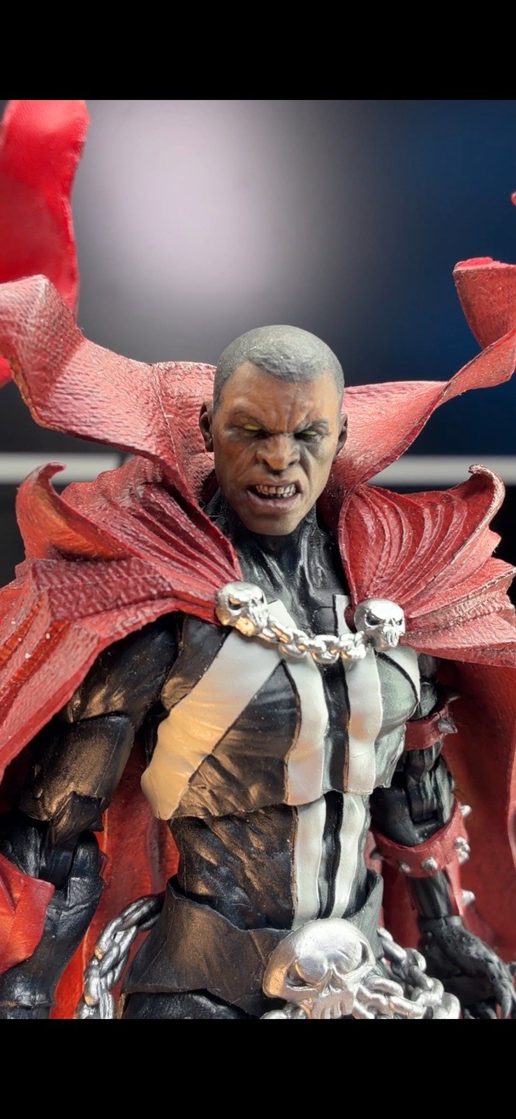 PAINTED AL SIMMONS Spawn headsculpt (READ DESCRIPTION