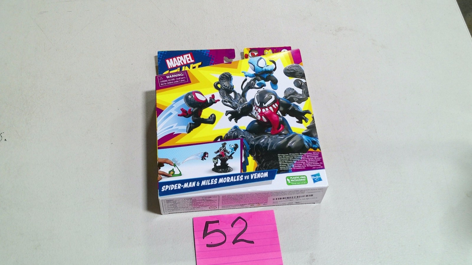 Hasbro Marvel Spider-Man & Miles Morales Vs Venom Set In Scatola Multicolore Usato