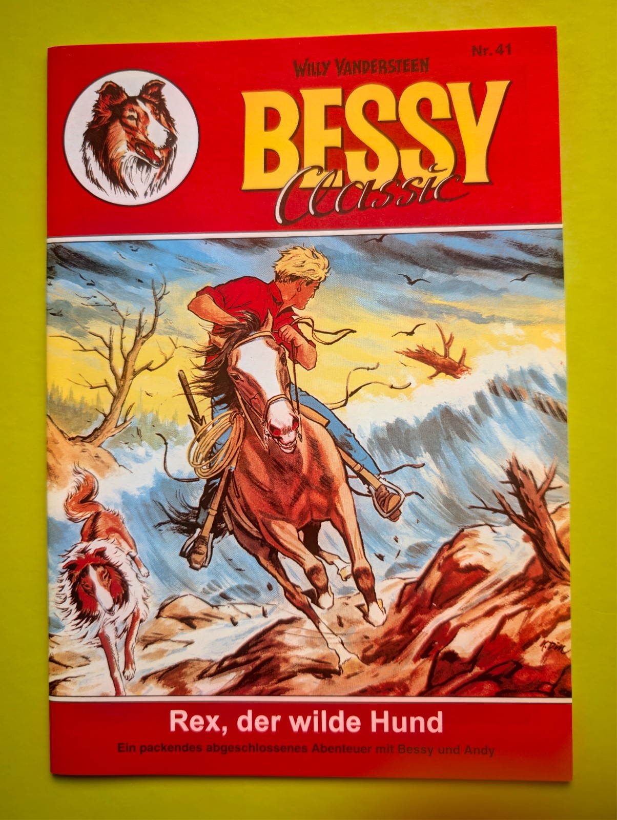 NUOVO Bessy Classic Band 41 Rex, cane selvatico