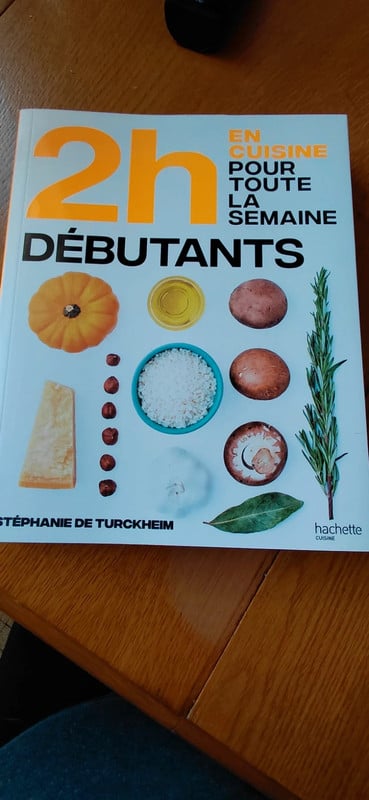 Livre 2H en cuisine débutants