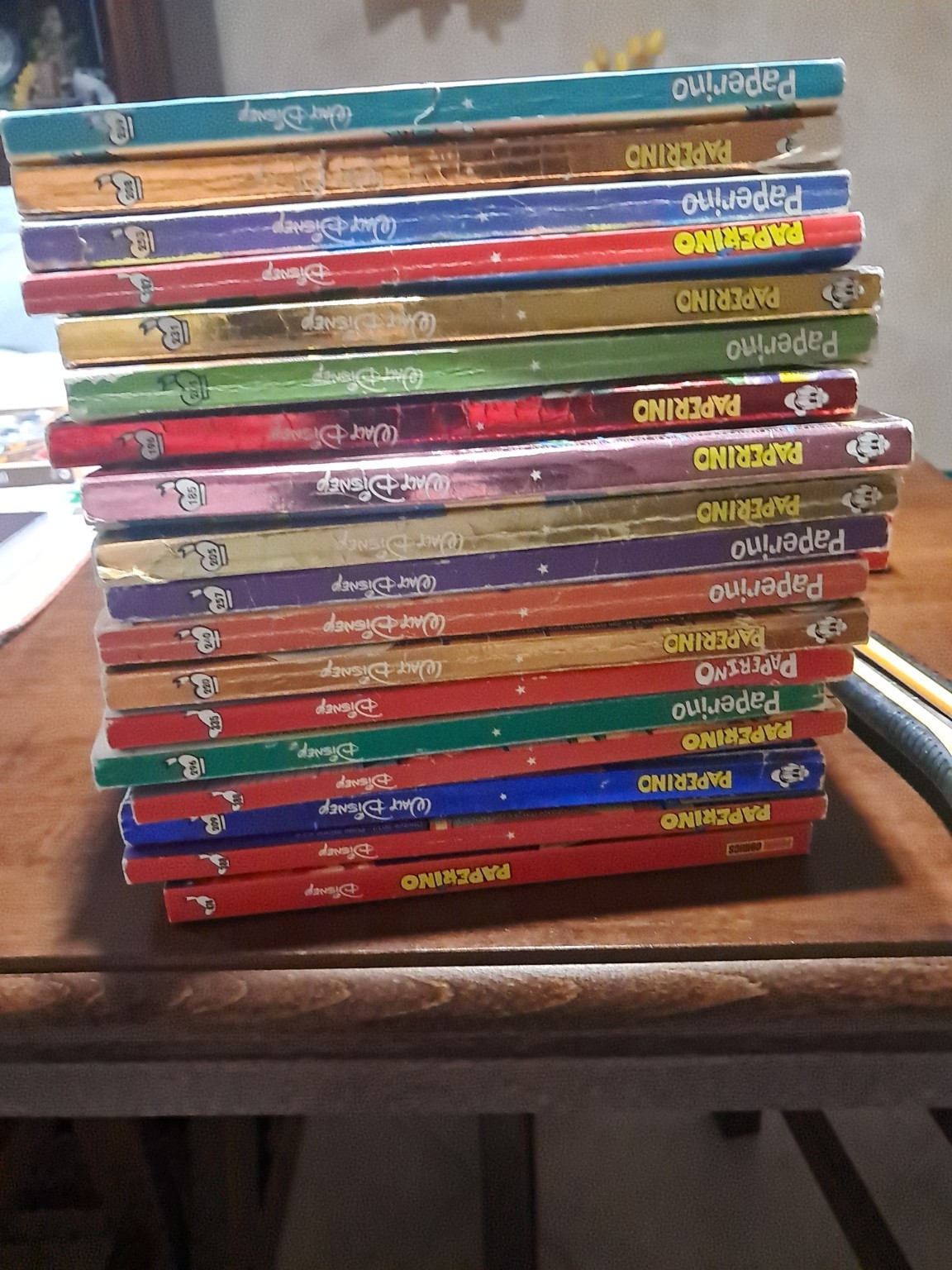 LOTTO 18 VOLUMI PAPERINO WALT DISNEY NUMERI ASSORTITI COLLEZIONE FUMETTI