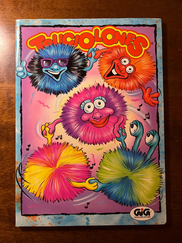 Truciolones, quaderno vintage anni 80 nuovo fondo di magazzino