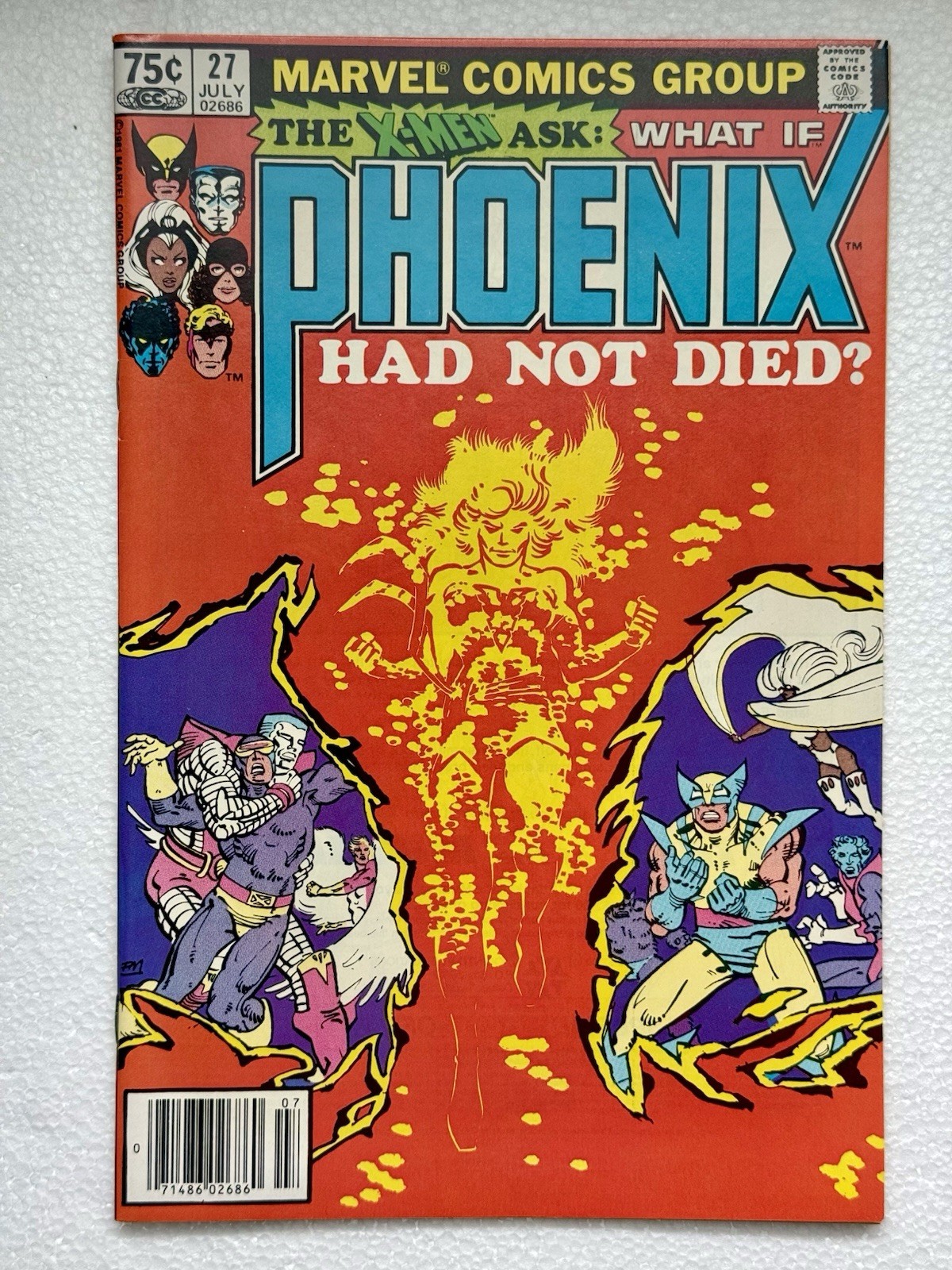 WHAT IF 27 ◉ NEWSSTAND * Phoenix Had Not Died? * HIGH GRADE VF/ NM 👀