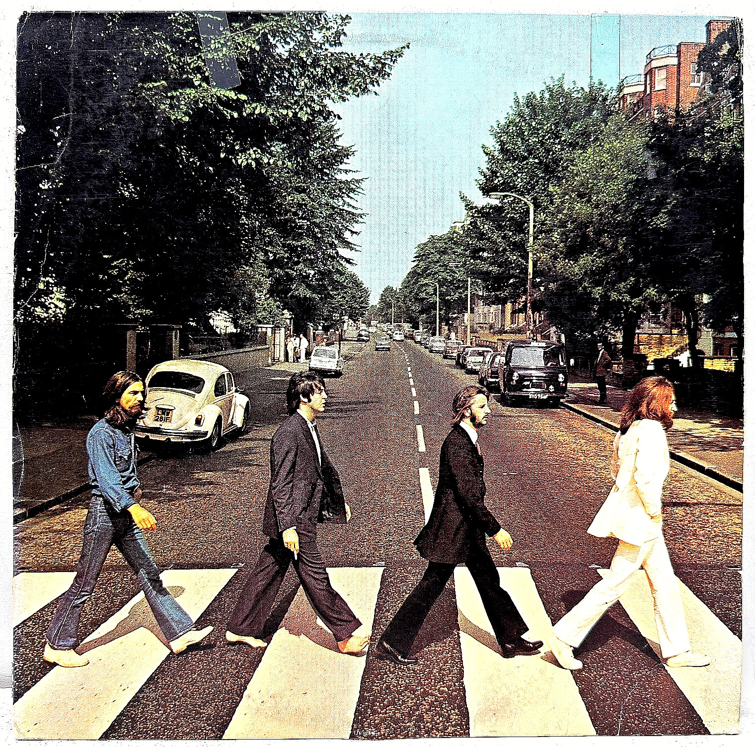 The Beatles Abbey Road 1969 Vinyl LP Capitol Purple Label SO-383