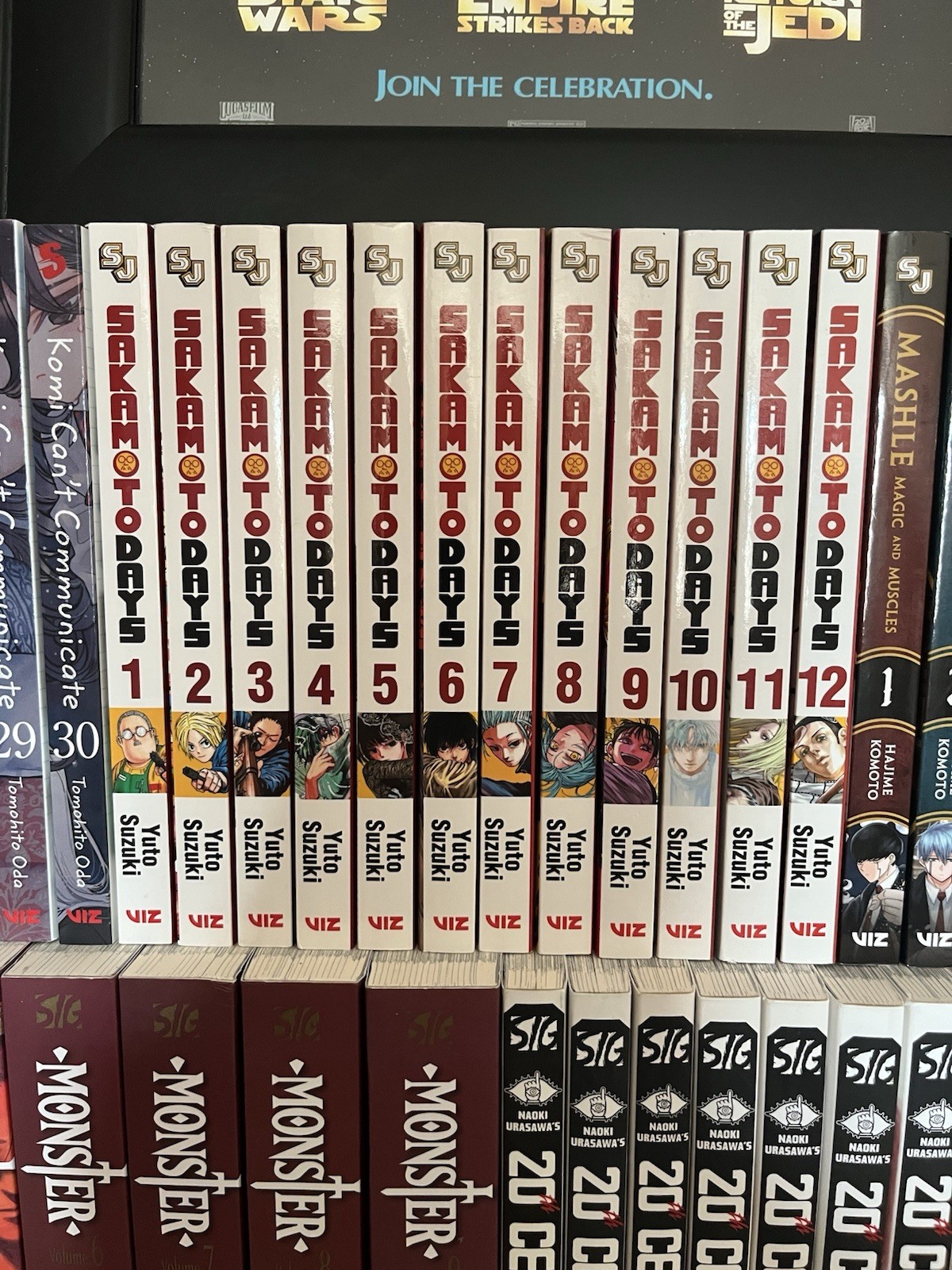 VIZ Media Sakamoto Days Manga Vol 1-12 Softcover inglese Yuto Suzuki