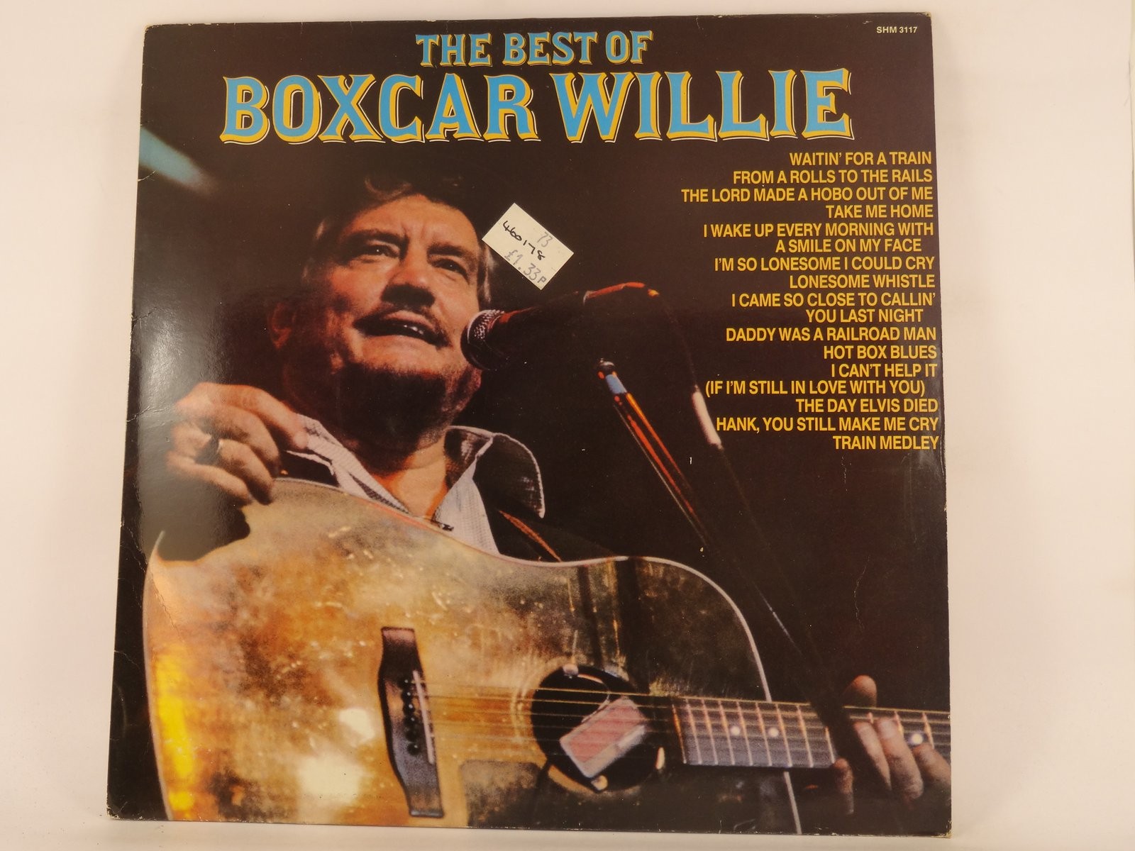 BOXCAR WILLIE THE BEST OF BOXCAR WILLIE (436) LP PICKWICK