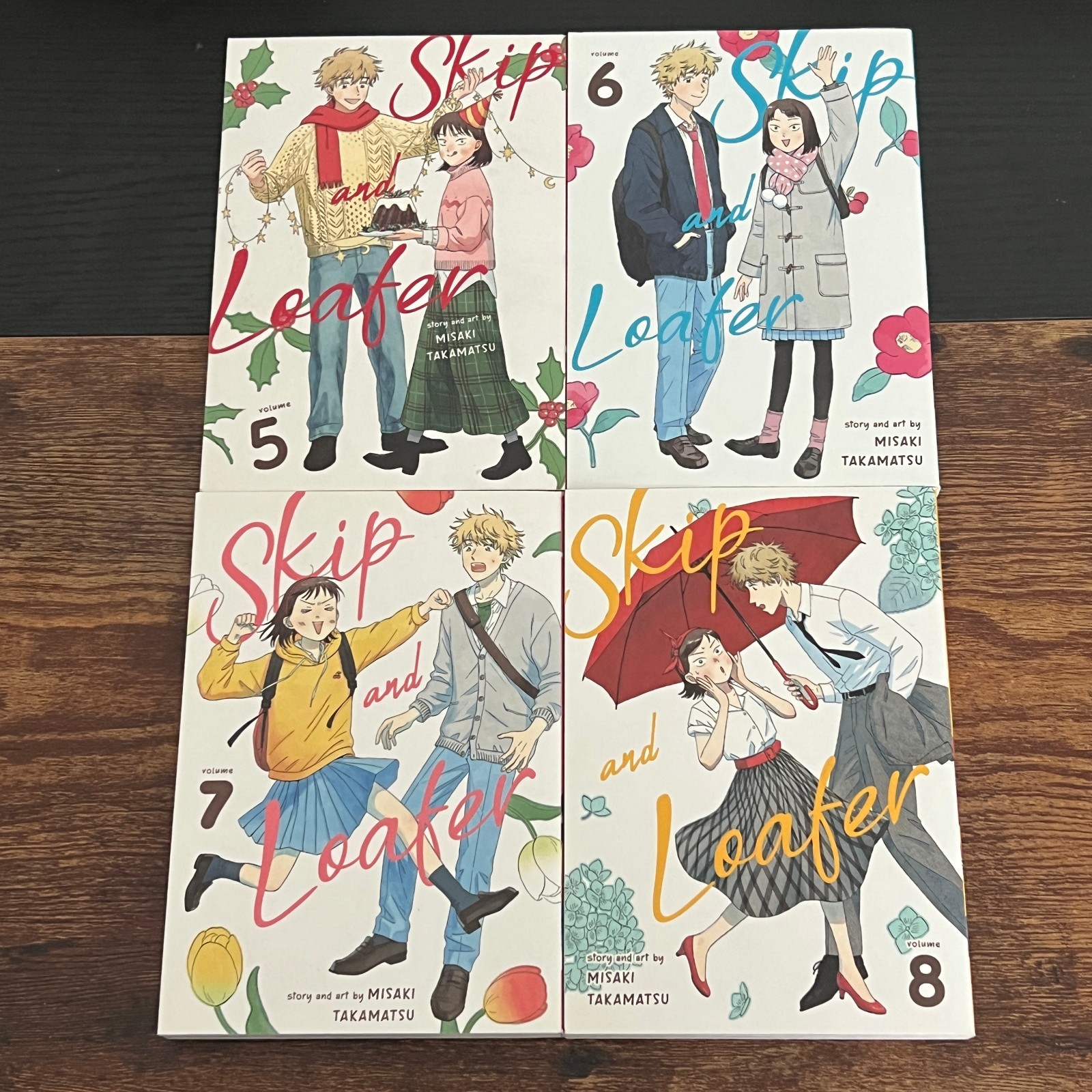 Skip and Moafer Manga Vol 5 6 7 8 Misaki Takamatsu lotto 4 libri inglese 5-8
